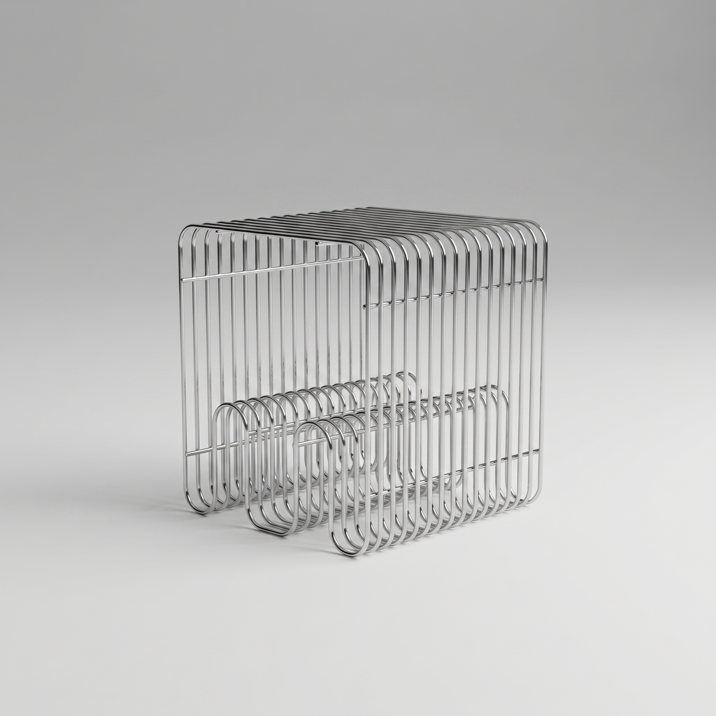 Modern Minimalist Metal Coffee Table