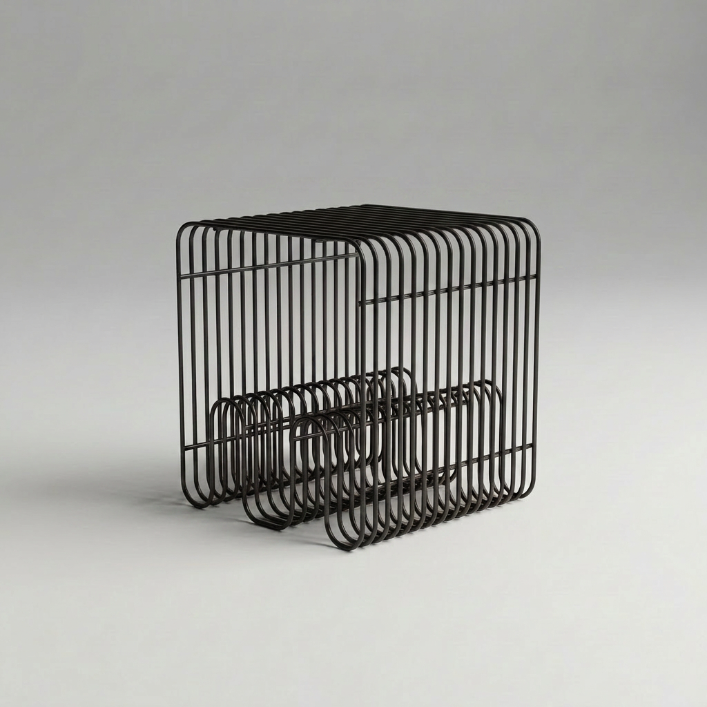 Modern Minimalist Metal Coffee Table