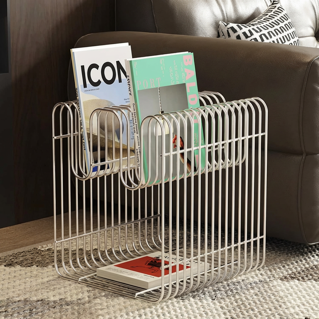 Modern Minimalist Metal Coffee Table