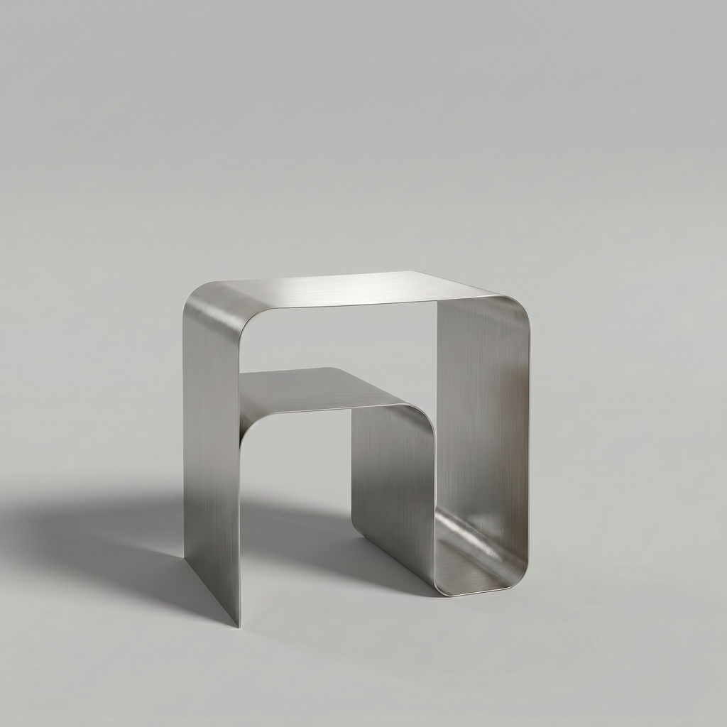 Modern Metal Side Table