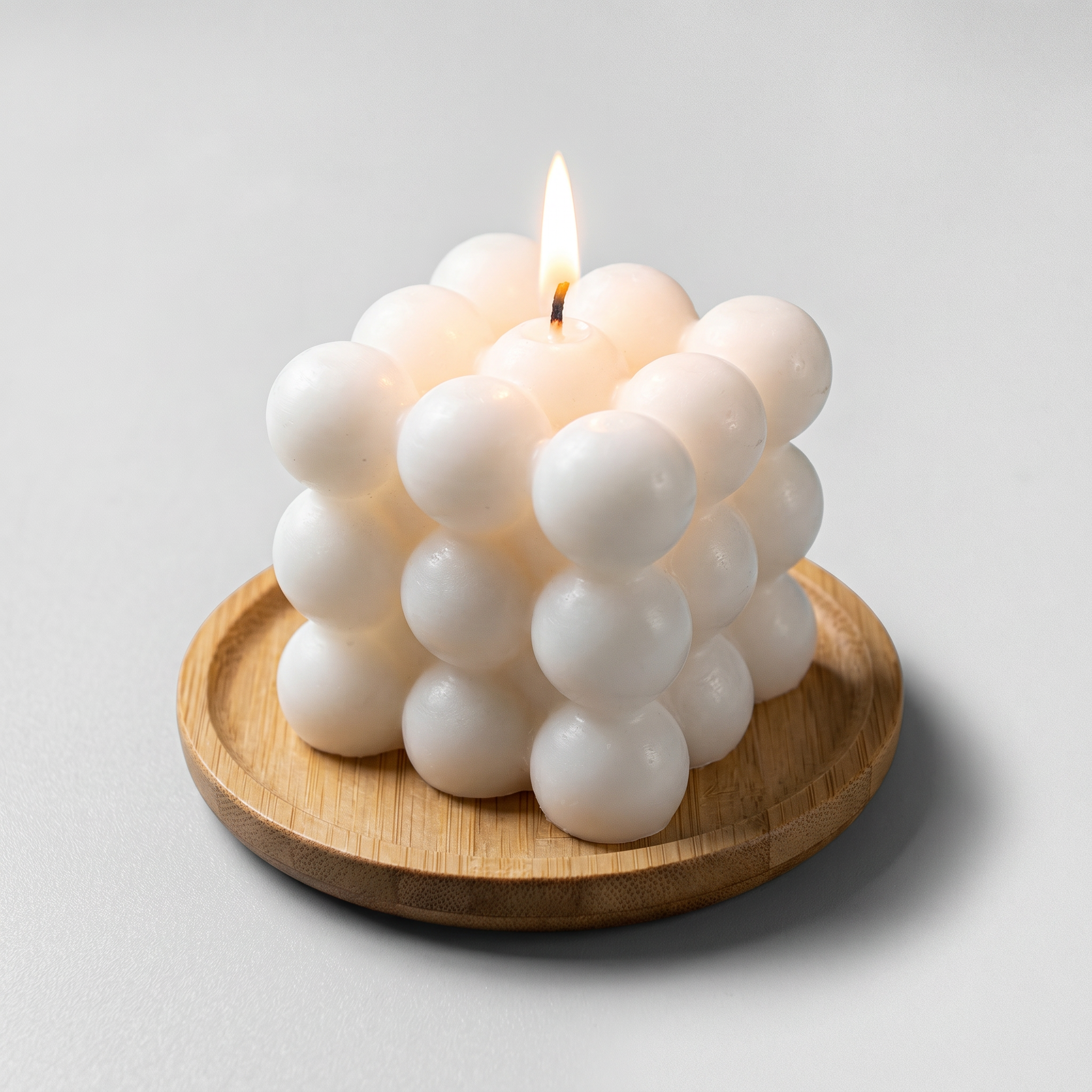 Vanilla Scented Cube Ball Candle