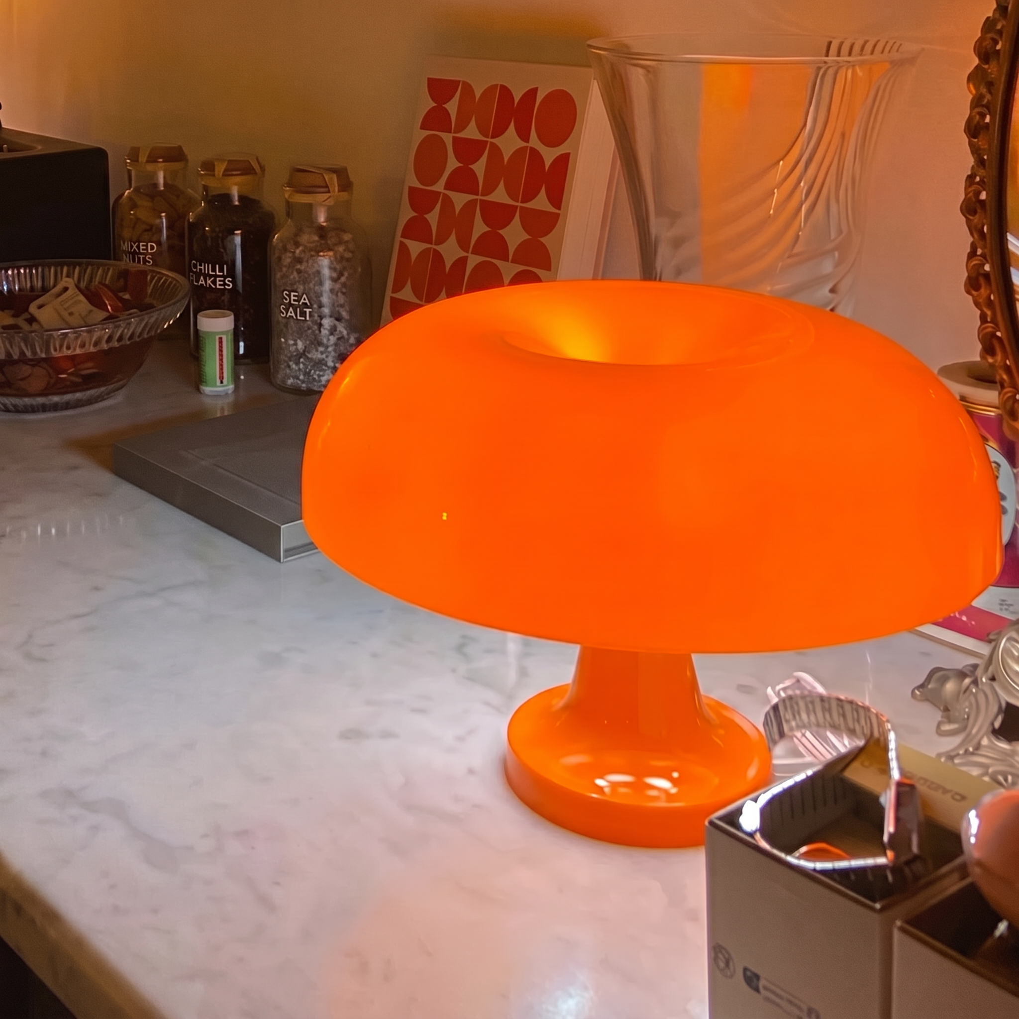 Modern Mushroom LED Desk Lamp